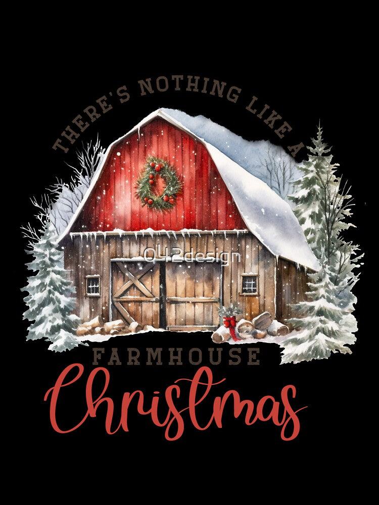 Christmas Farm House by 042design