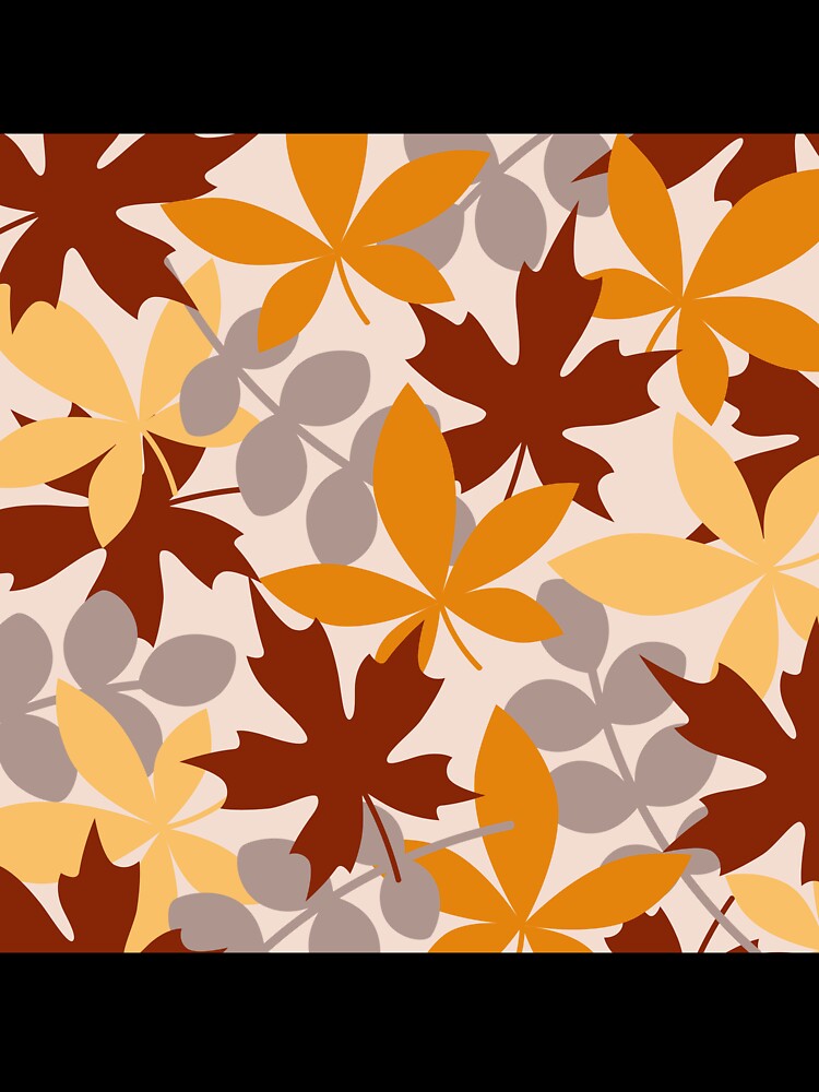 Fall Leaves in Warm Colors by GemsAnatomy
