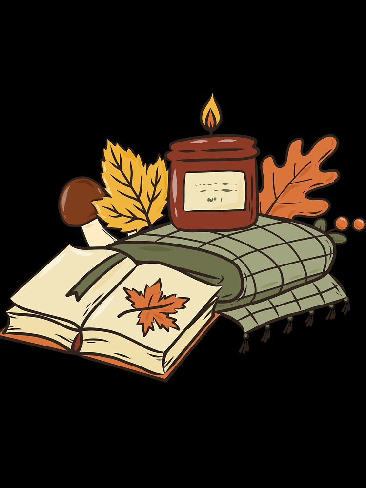 Fall Vibes Aesthetic | Cozy Autumn Season | Warm Fall Colors Design by NCODesigns
