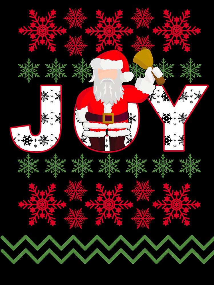 Christmas Holiday Joy Santa Claus by FashionHeritage