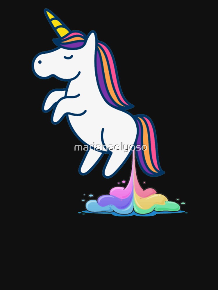 Farting Unicorn by marianaelyoso