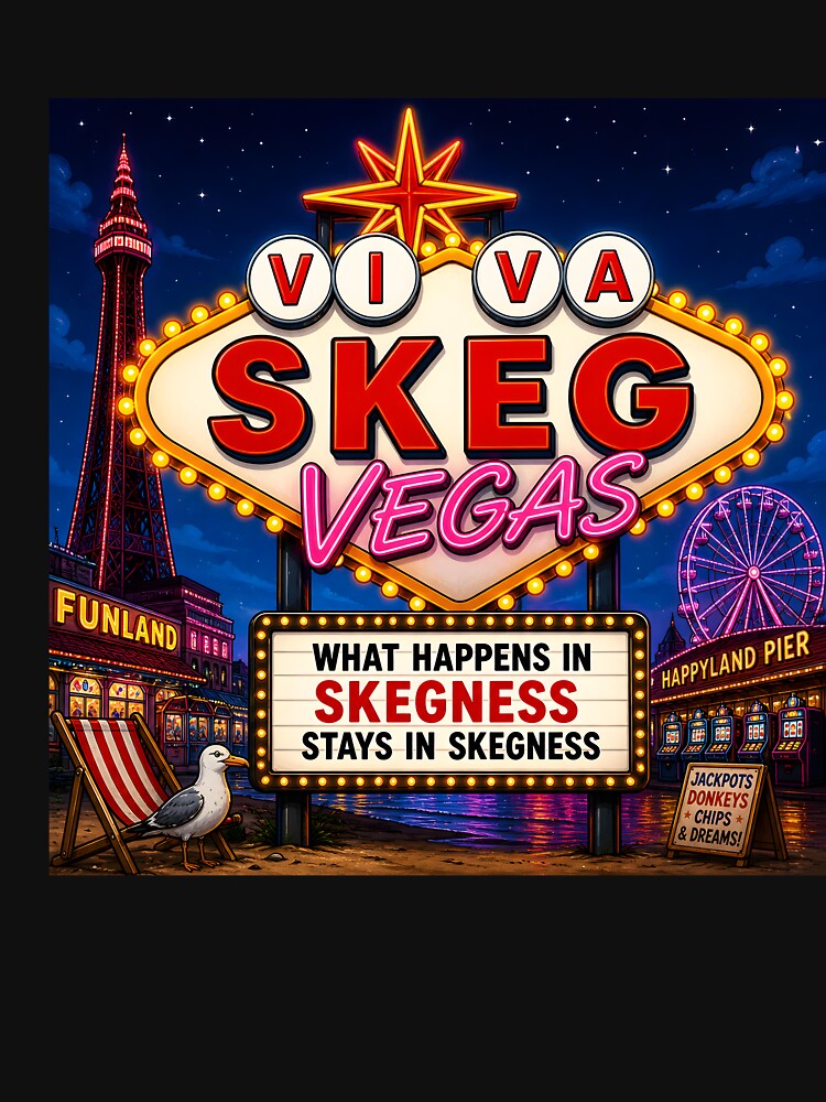 What Happens In Skegness Stays In Skegness by Hornace88studio