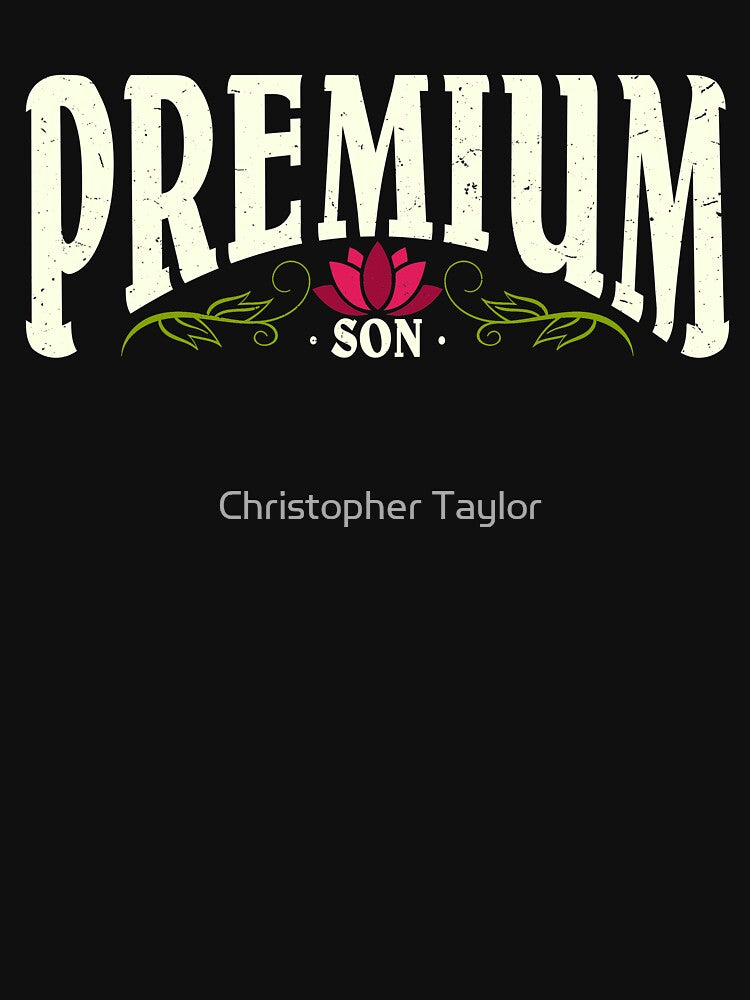 Premium Son | Best Son | Red lotus flower - self love by Christopher Taylor