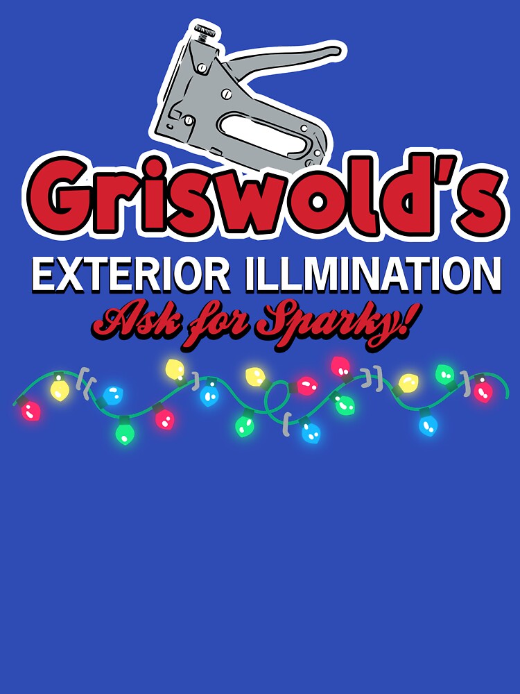 Griswold Holiday Lights Fun Tee by alyssomalir