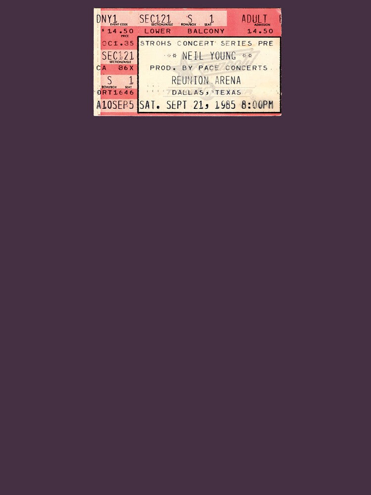 Concert Ticket by Artcop's T-Shirt Emporium