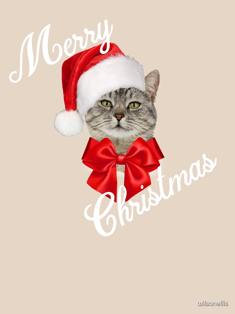 Holiday Cat Santa by wilsonellis