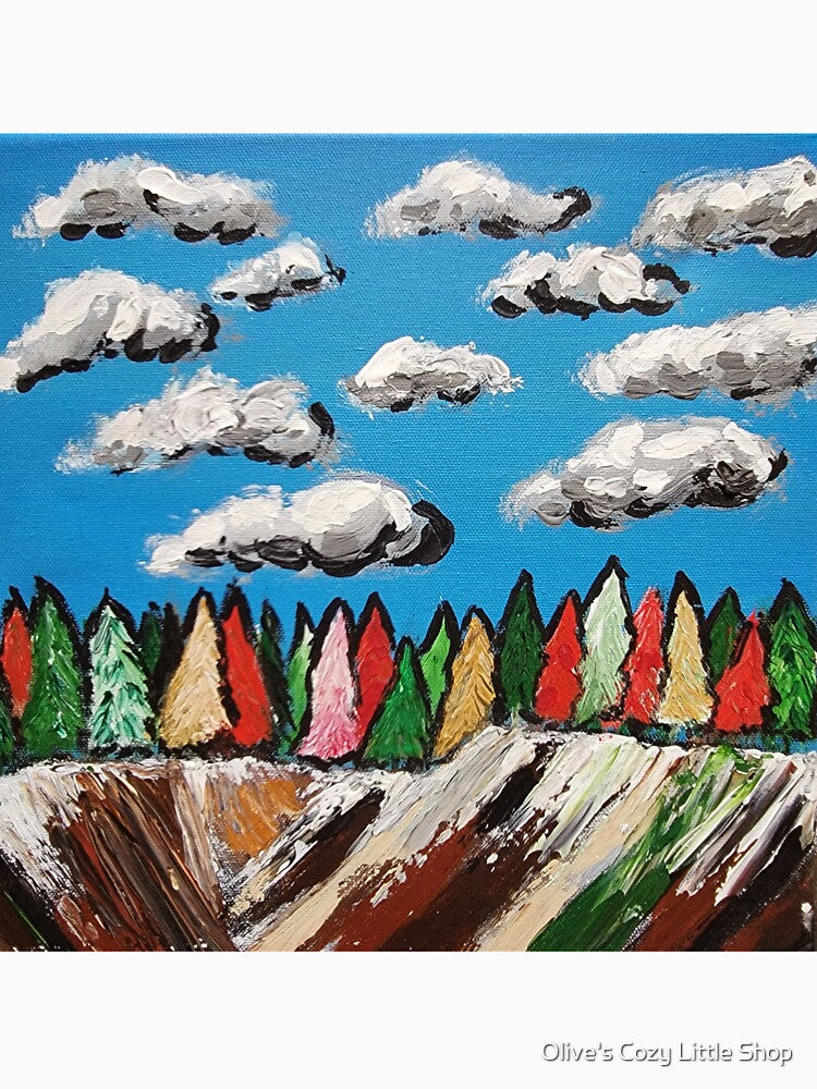 Holiday Tree Forest by Olive's Cozy Little Shop