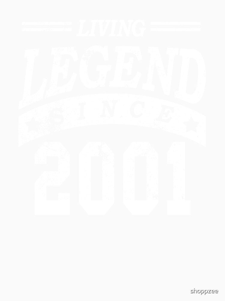 Birthday Gift Ideas Legend Since 2001 by shoppzee