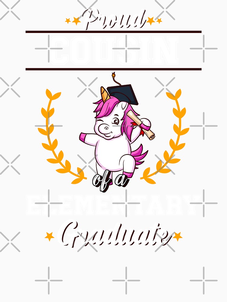 Proud Cousin Elementary Graduate Graduation Gift by anziehend