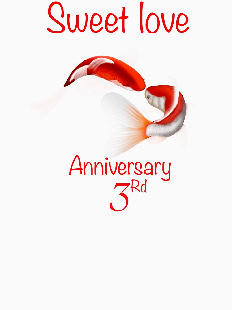 Couple anniversary 3rd by DerisArt