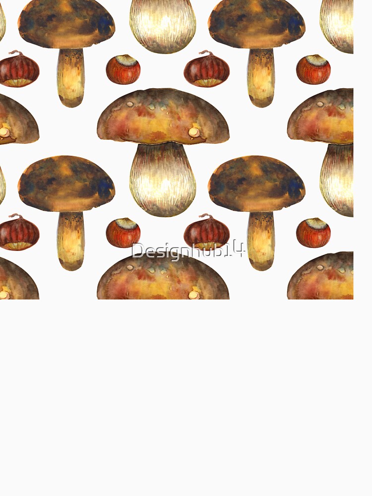 Mushrooms and nuts by Designhub14