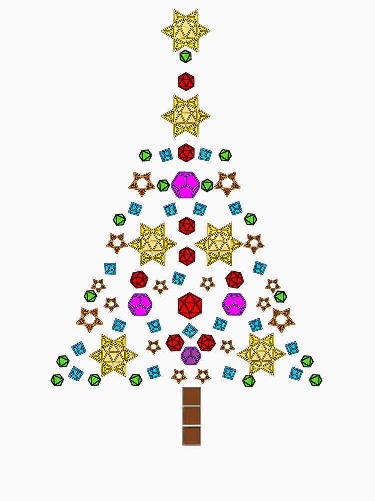 Holiday Dice Christmas Tree by cantoyanikr