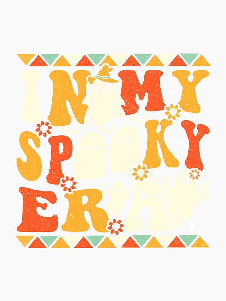 In My Spooky Era Groovy Hippie Halloween Ghost by SuchCuteThings