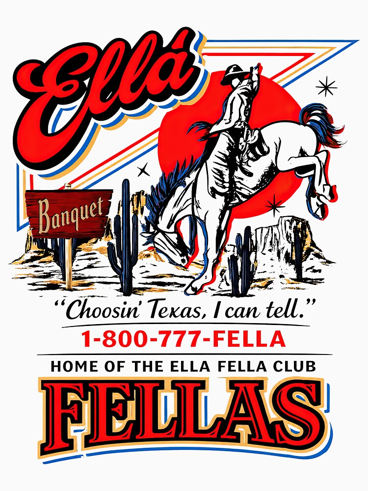 Ella's Fellas Club Retro Cowboy by Hiwerelisa