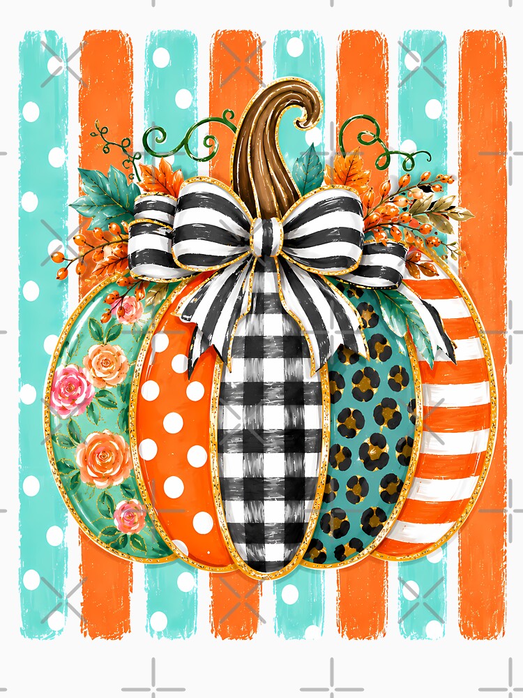 Gold Glitter Coquette Pumpkin by madebymayberry