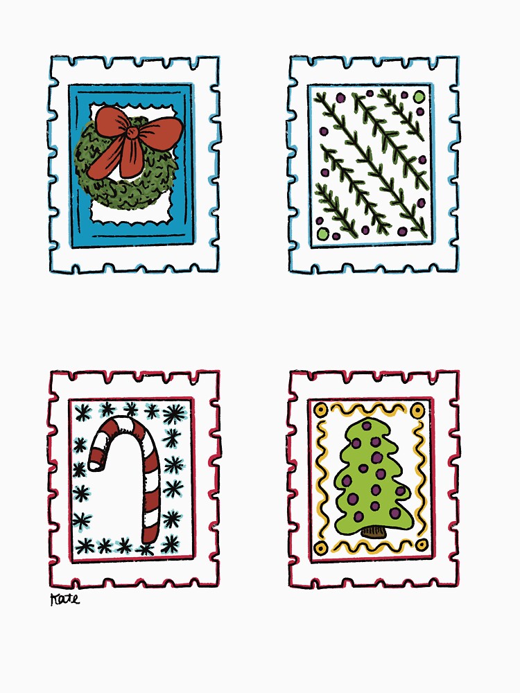 Holiday Stamps by k8createsstudio