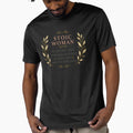 Stoic Woman Ancient Stoic Mom Humor Botanical Quote by PixelBlob