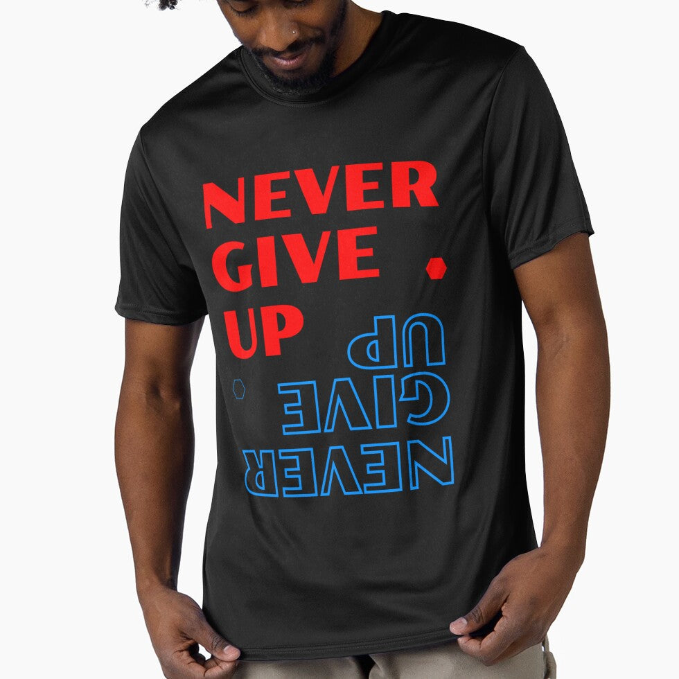 Never give up by Steve Creation