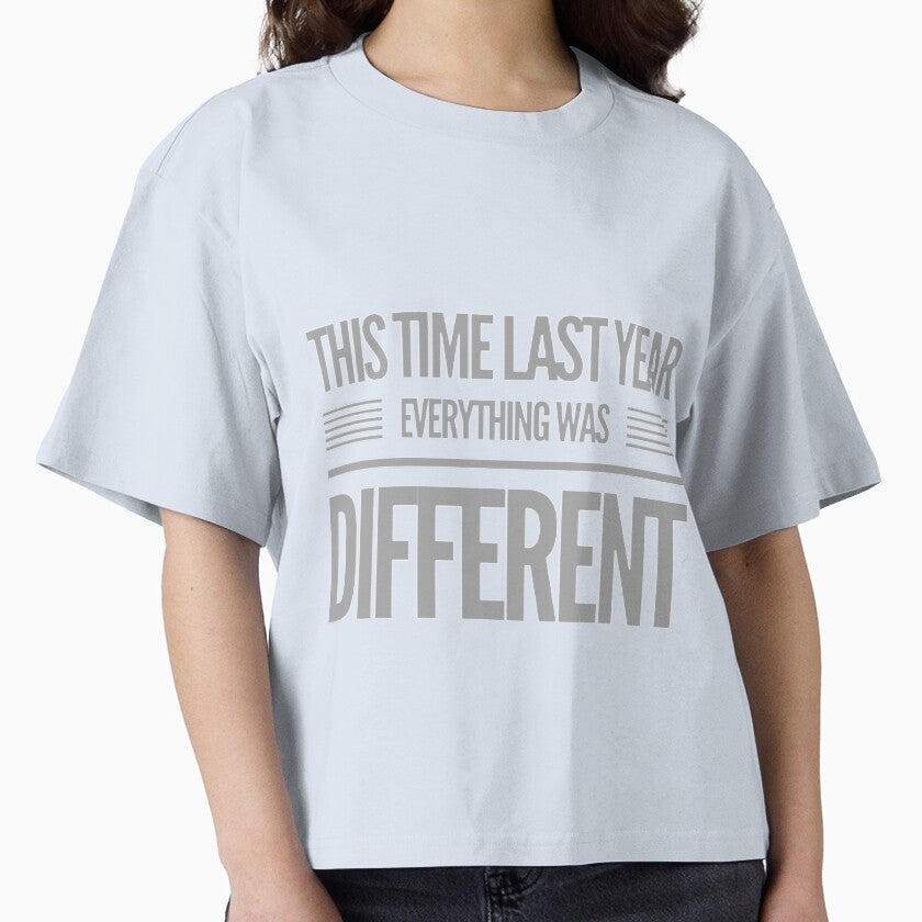 This Time Last Year Everything Was Different Sun by Cubiches