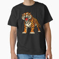 Roaring Tiger – Fierce Big Cat Illustration by ROARSOME DESiGNS