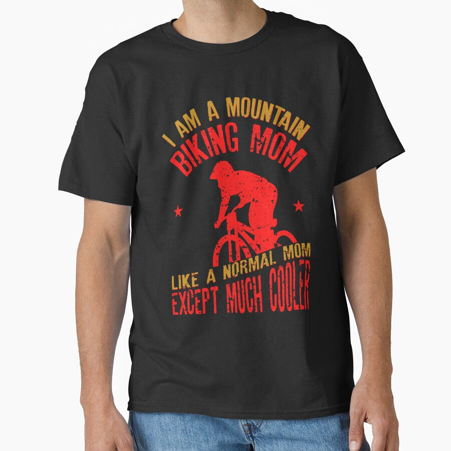 I Am A Mountain Biking Mom Funny Quote for Mama by suvil