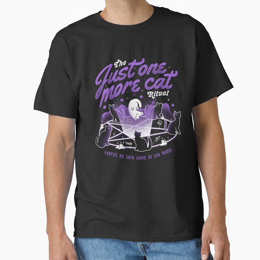 Just One More Cat Ritual - Cute Evil Cats Gift by EduEly