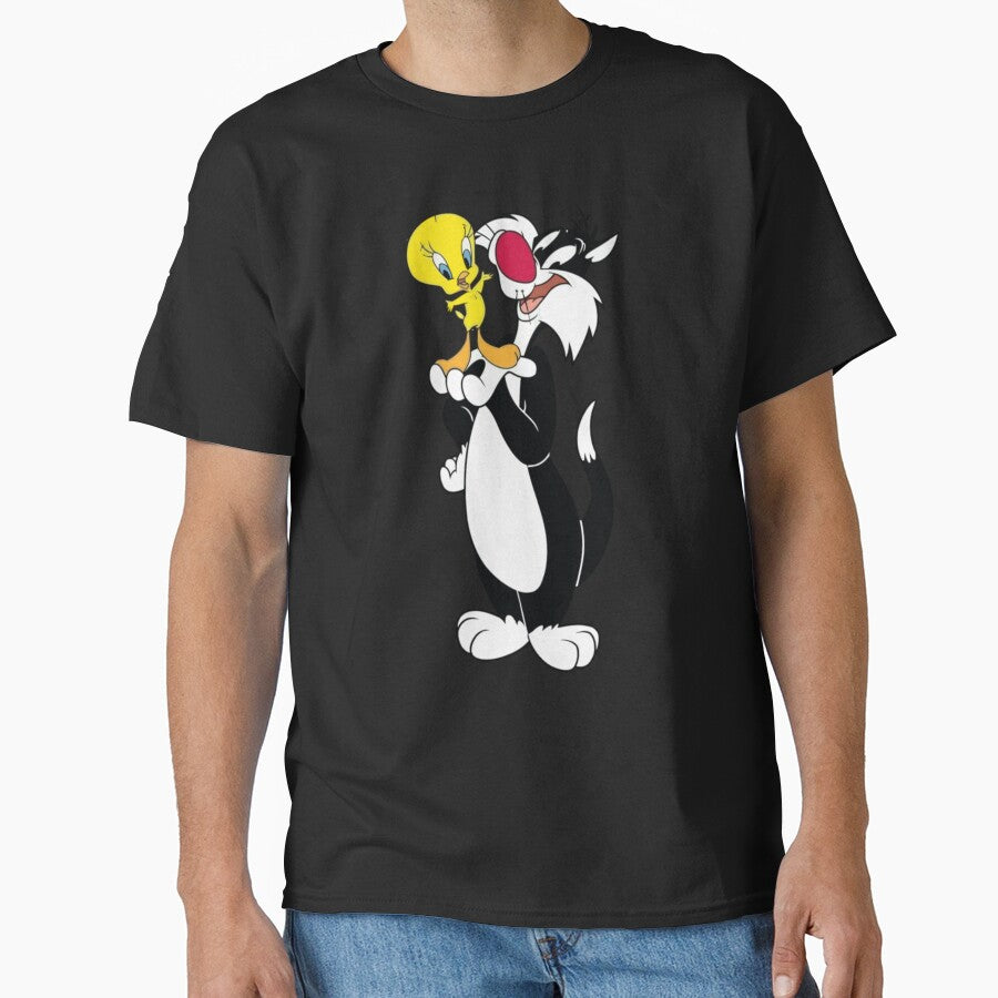 Sylvester cartoon cat animal logo by MILEBR