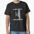 Climbing T Rex Rock Climber Dinosaur by Jutisi