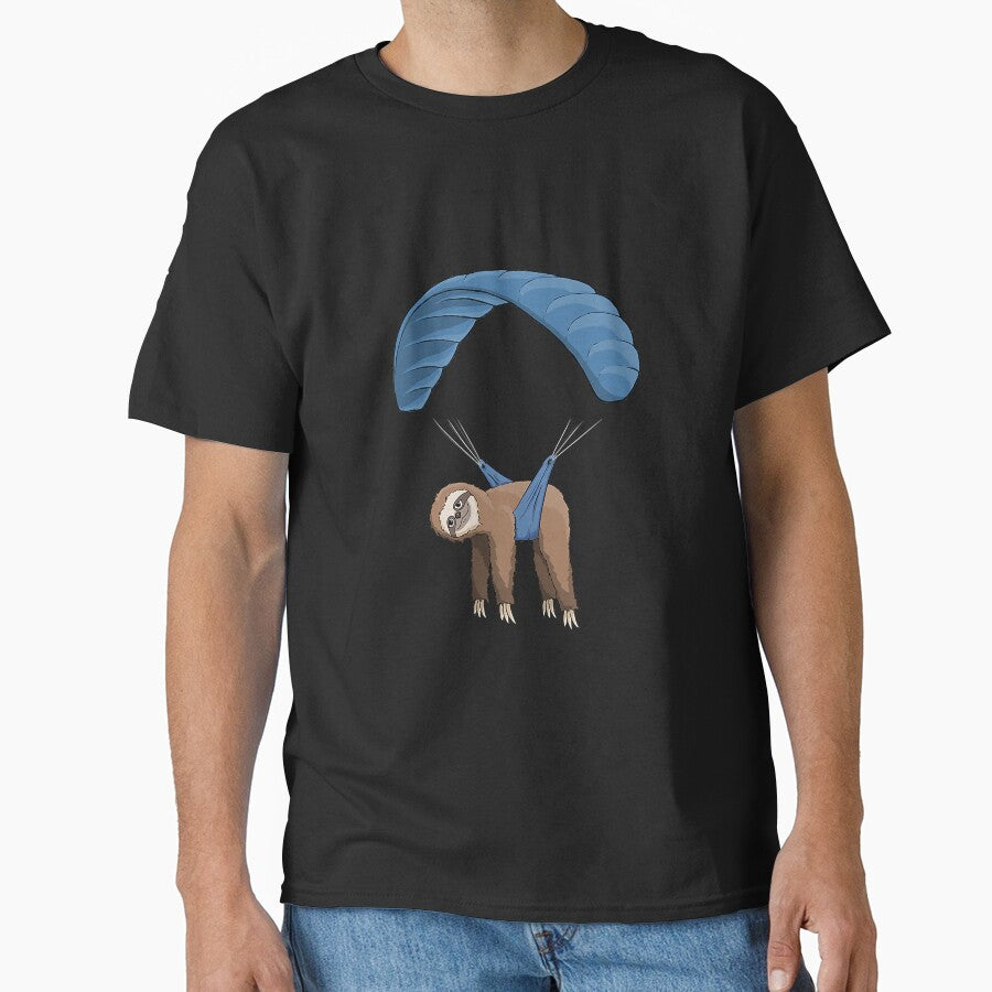 Paragliding Flying Sloth Skydiving by SkyCloudBlue