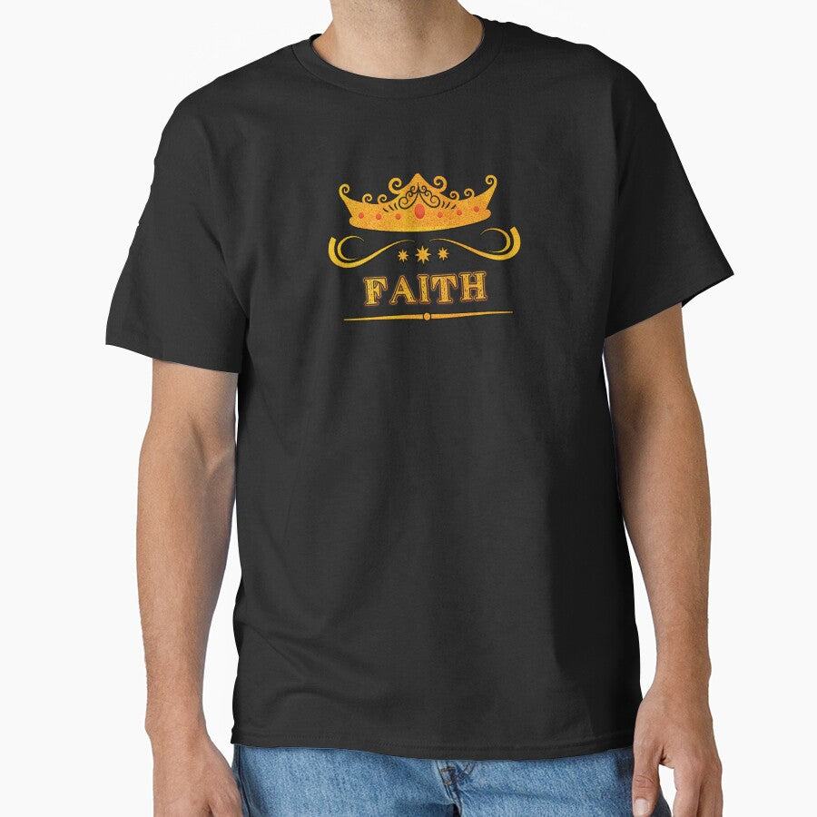 Faith Personalized Name With Crown - Cool & Custom Gift for Girls, Teens by Oussinc