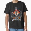 Still Unsupervised Gangster Eagle Gold Chain Rocket Tee v2 by DarylWelsh2024