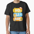 HO LI DAY Beach Holiday Typography Design by TeeTimeTreasure