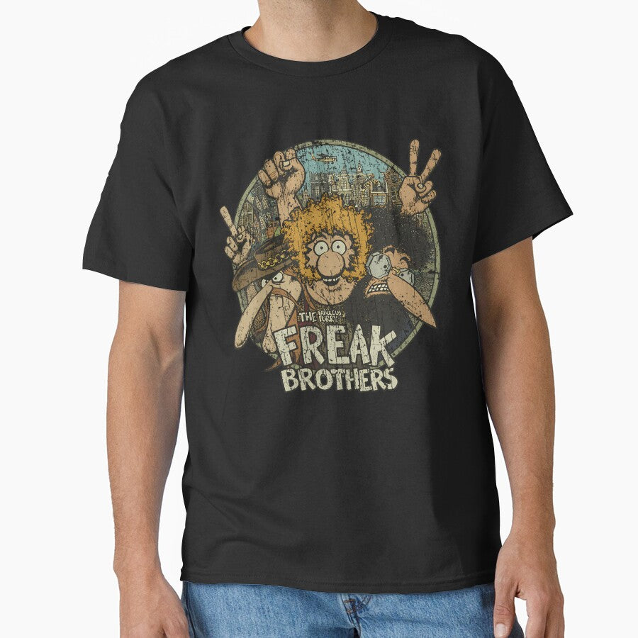The Fabulous Furry Freak Brothers 1968 by JessieGamino