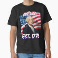 America Est 1776 George Washington US Flag Independence Day by Kuzmier