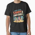 Current Status Sandy & Unstable Funny Beach Summer  | Vacation Humor by PIXENTRA