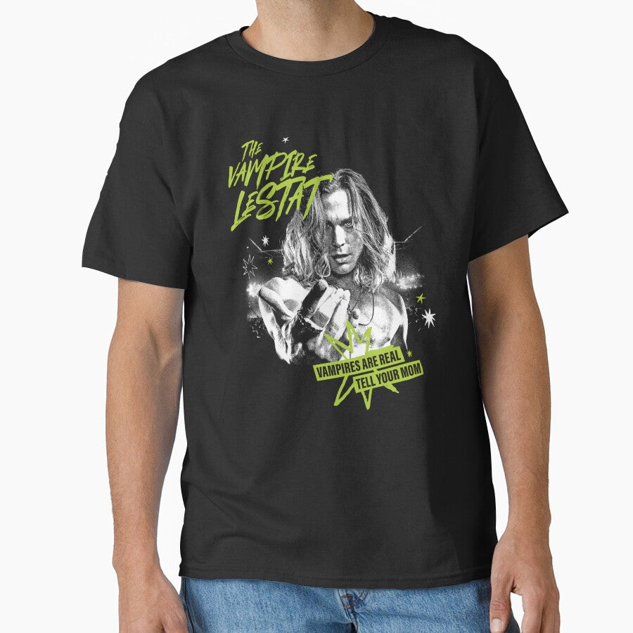 The Vampire Lestat Tour Merch Portrait Vampires Are Real Tell Your Mom by JacobVarghese