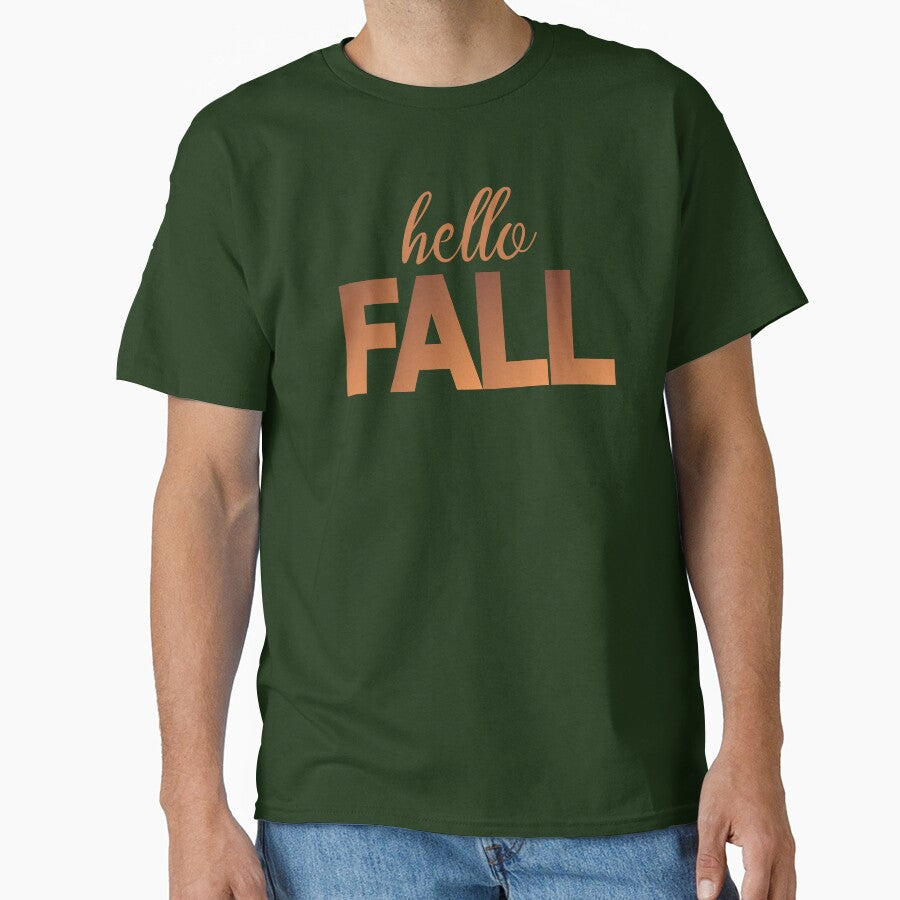 Hello Fall - Fall Vibes - Autumn Season by stylishdzign