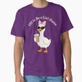 Off To Be A Girl Mom Goose Coffee Mama by FreshVibe Prints