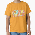Groovy School Counselor Back to School Teacher Counseling T-Shirt by KTY-NUSS