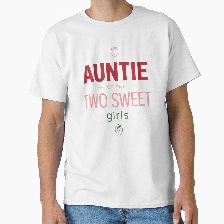Auntie Of The Two Sweet Girls Family Nieces Aunt Gift by Pawsome Quotes