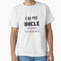 Call Me Uncle – The Manual You Never Read | Cool Uncle Gift by thoratsdesign