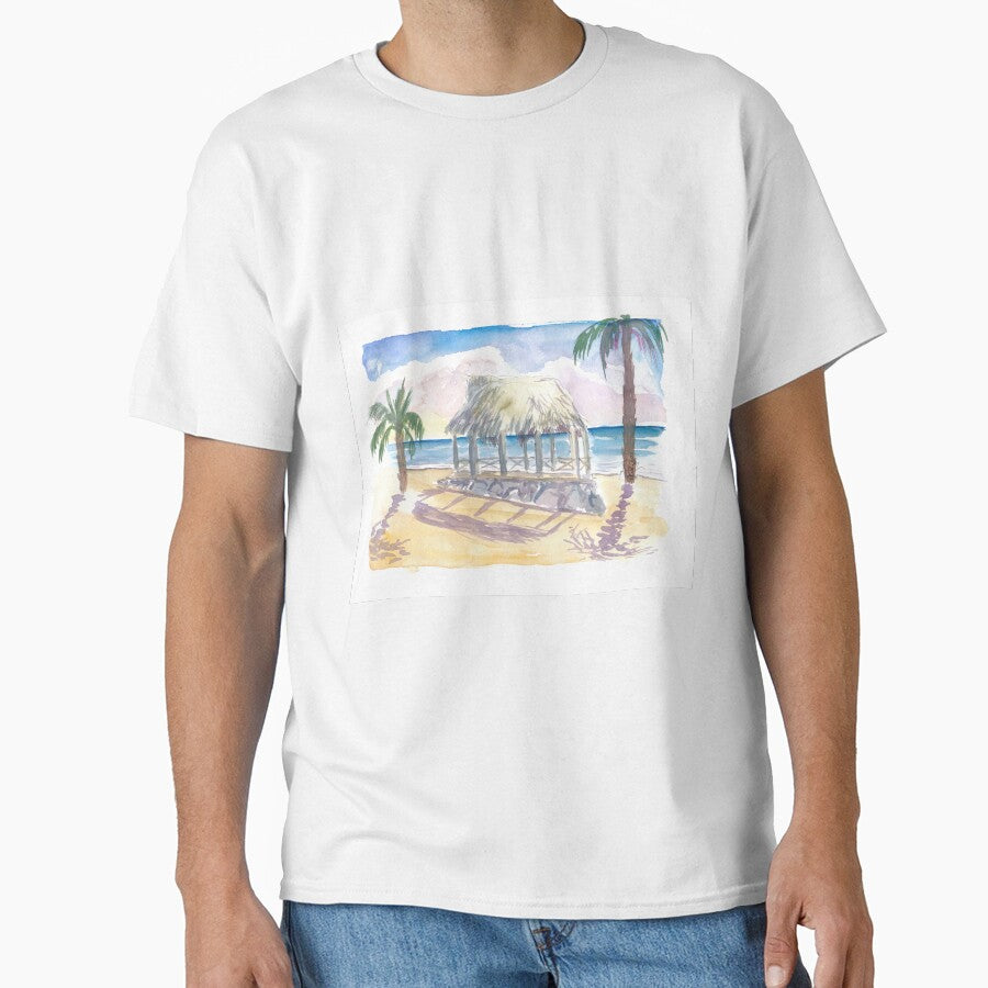 Tropical Tiki Beach Hut in Fiji by artshop77