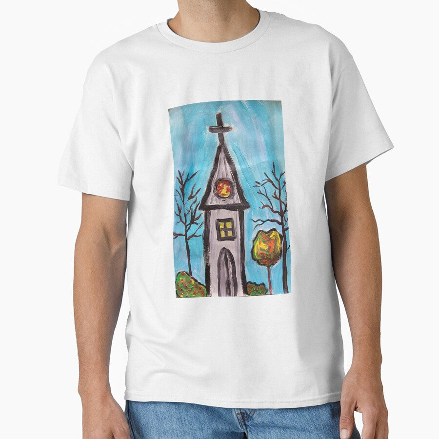 Winter Church by Olive's Cozy Little Shop