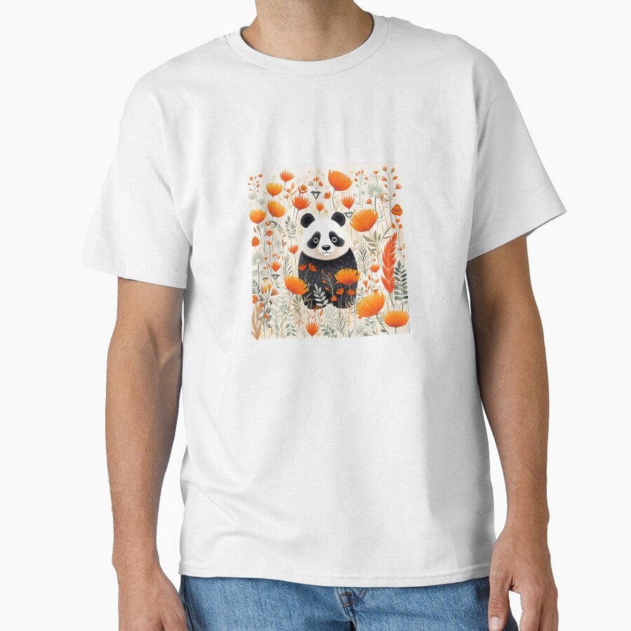 A POETIC PANDA IMMERSED IN NATURE by infinitearte