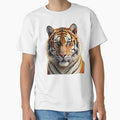 Tiger Head Design Classic by CarterCooper