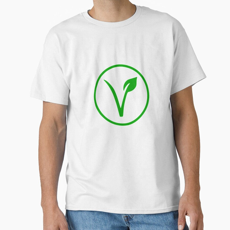 Vegan Symbol, Vegetarian Plant Powered by EarthlyIndigo
