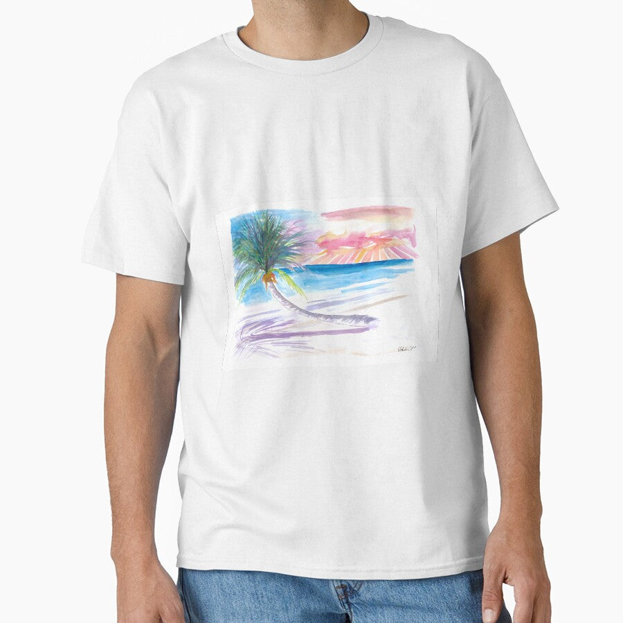 Leaning Palm For Relaxing On Tortola British Virgin Islands by artshop77