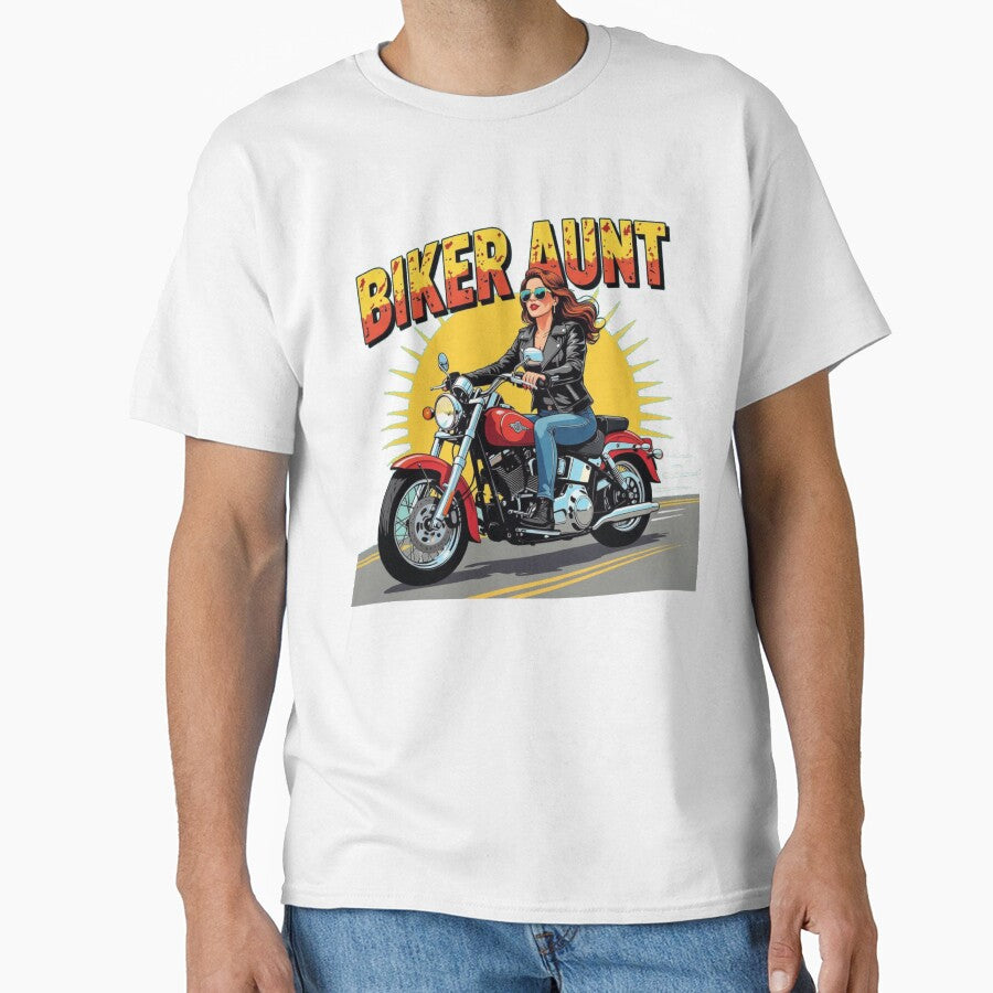 Cool biker aunt – Born to Ride by ClairesGarden