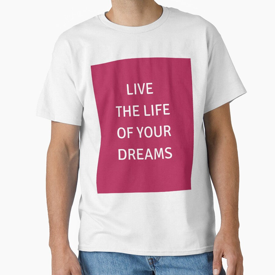 LIVE THE LIFE OF YOUR DREAMS - motivational prompts by Inspirationmotivation
