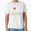 I Love My Awesome Guncle Design I Heart Love My Gay Uncle Gift by MarOlv